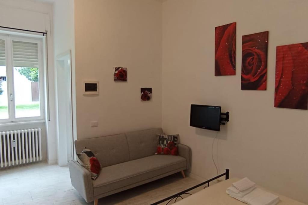Il Roseto Di Cremona, Luminoso Monolocale Indipendente Apartment Luaran gambar